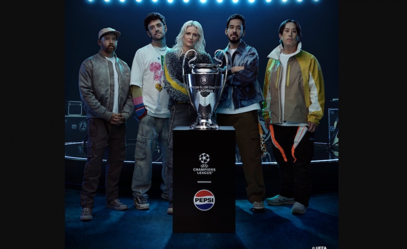 Linkin Park to headline UEFA Champions League final Kick Off Show presented by Pepsi