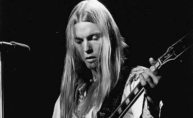 Sony Music Publishing signs deal to administer Gregg Allman's catalogue