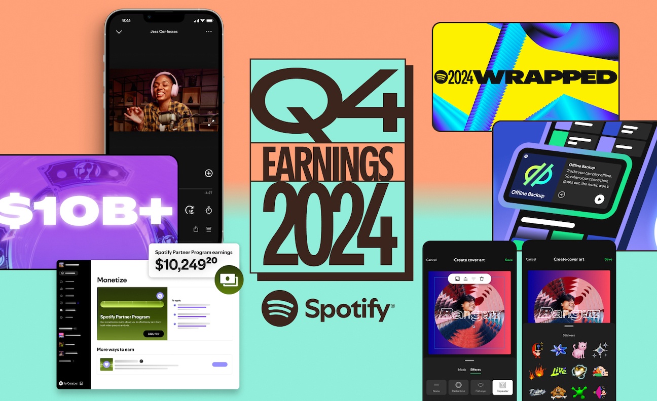 Spotify adds 35m users and 11m subscribers in Q4