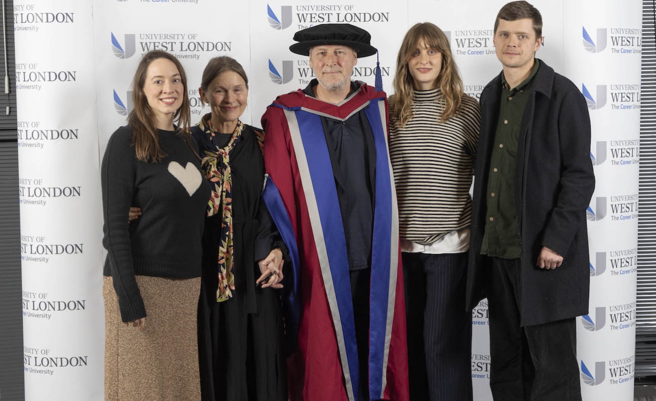 Korda Marshall made an Honorary Doctor of Music by University of West London
