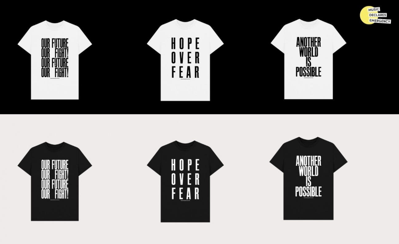 Climate charity Music Declares Emergency unveils Hope Over fear campaign with artist supporters