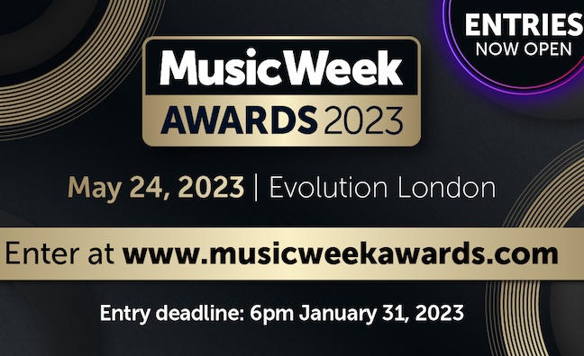 Music Week Awards 2023: Entries now open including new and returning categories