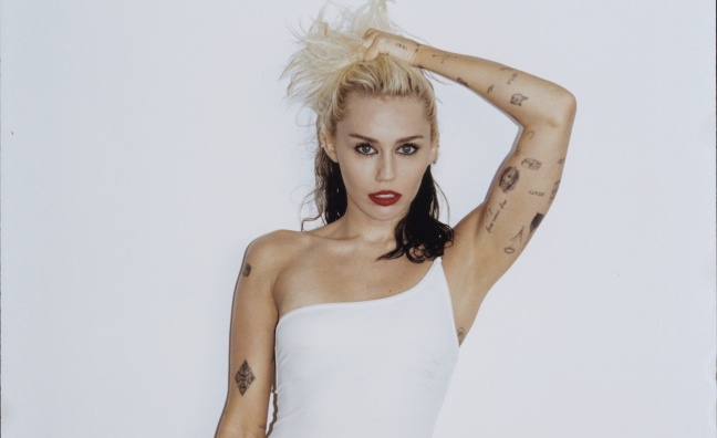 Miley Cyrus' Flowers is Apple Music's No.1 song in the UK in 2023