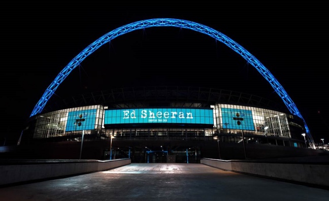 Wembley Stadium gears up for Ed Sheeran's return