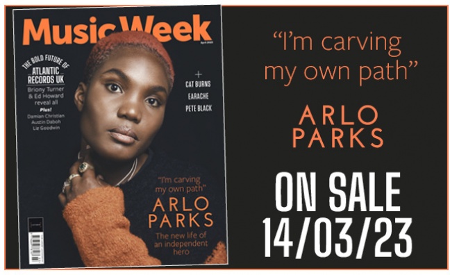Arlo Parks covers the new edition of Music Week