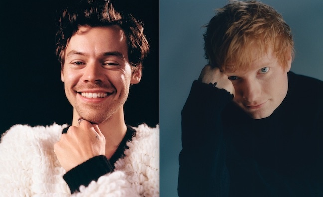 Music Week's 2022 half-year analysis: Ed Sheeran and Harry Styles compete for supremacy