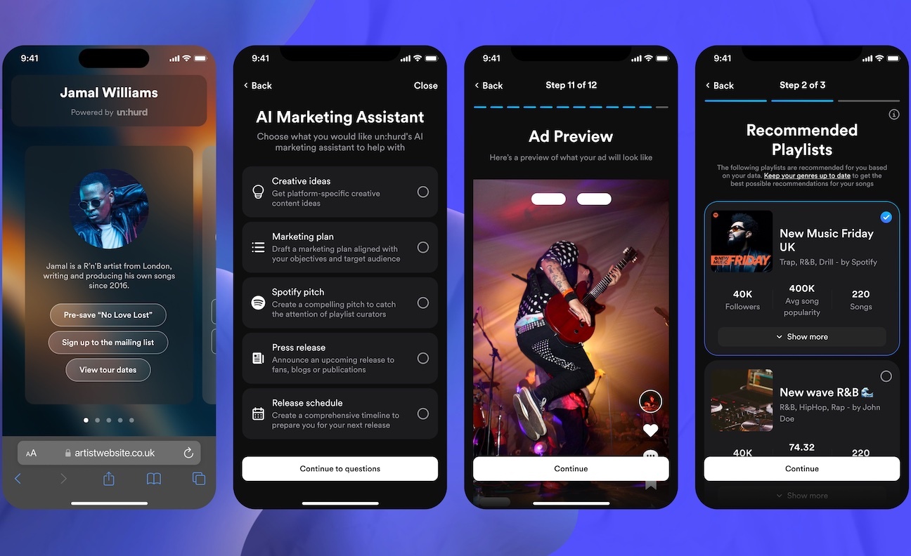 Un:hurd founder and CEO Alex Brees on how the start-up is powering artist campaigns