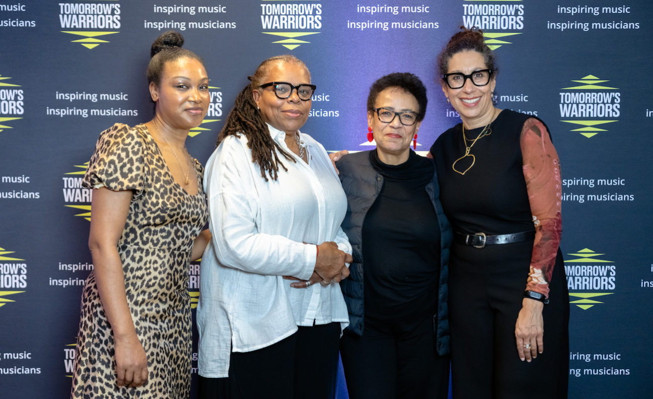  Camilla George, Marcia Willis Stewart, Janine Irons and Tove Okunniwa of Tomorrow’s Warriors