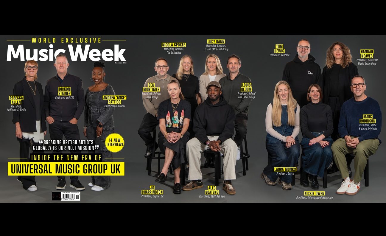 World exclusive: Special triple cover issue of Music Week starring Universal Music Group UK