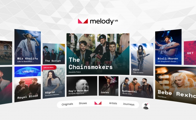 MelodyVR app launches in the UK