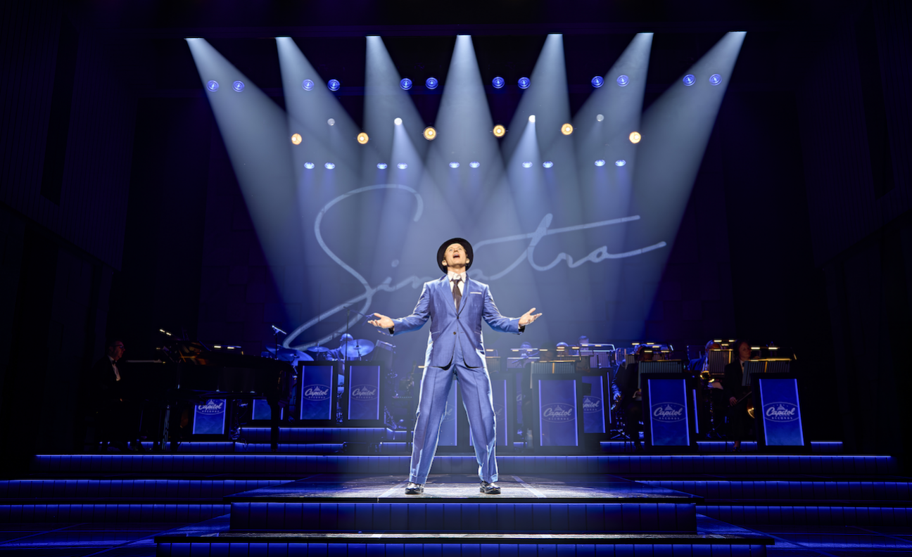 Joel Harper-Jackson stars as Frank Sinatra in Sinatra The Musical