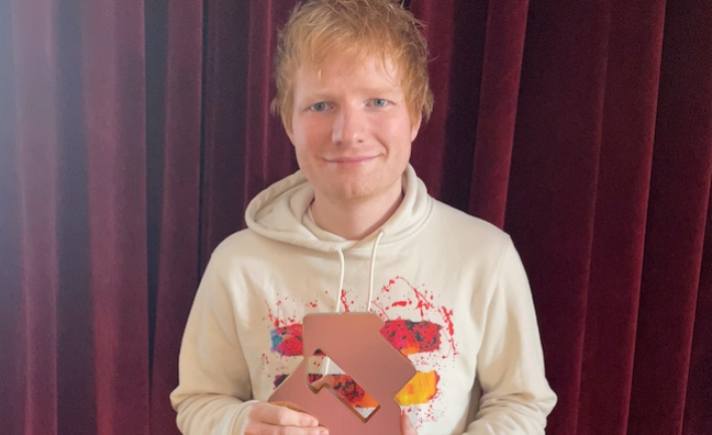 Ed Sheeran's = album outsells rest of the Top 30 combined