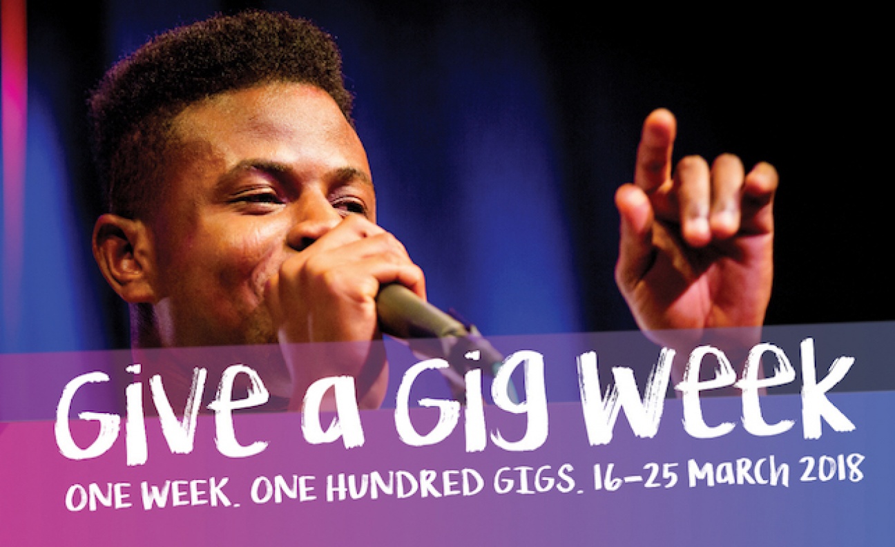 Youth Music confirm the return of Give A Gig Week for 2018 and NME Awards charity partnership

