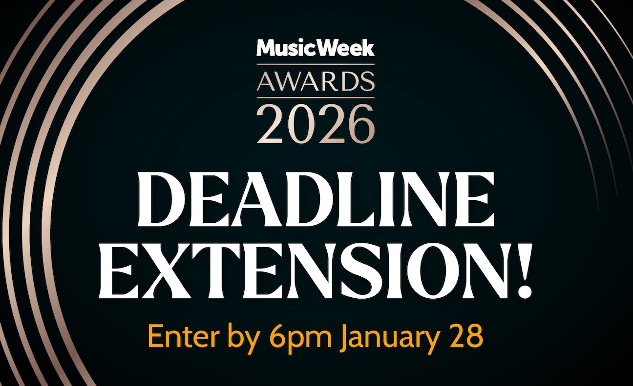 Music Week Awards 2026: Last chance to enter