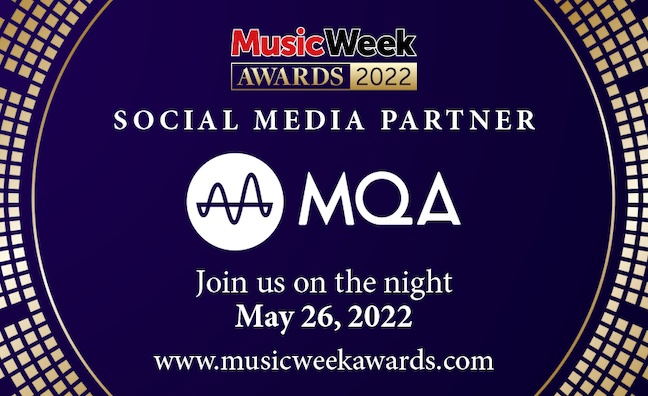 MQA returns as Music Week Awards social media sponsor