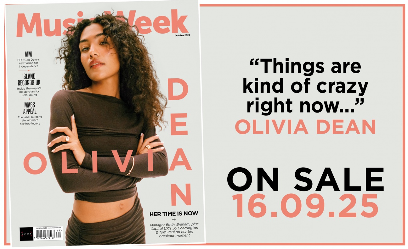 Olivia Dean covers the October edition of Music Week