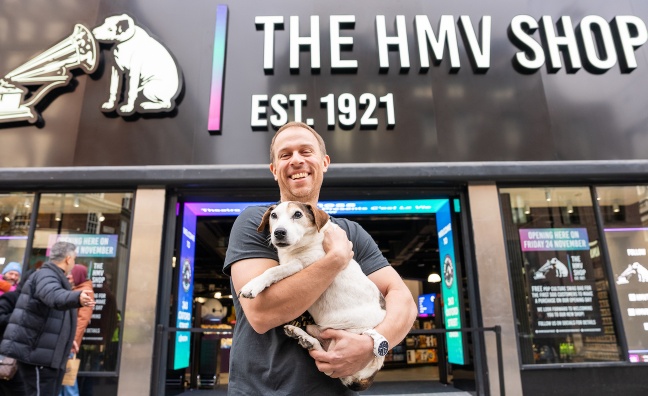 HMV's owner Doug Putman on the return to London's Oxford Street... and a surprise CD sales increase