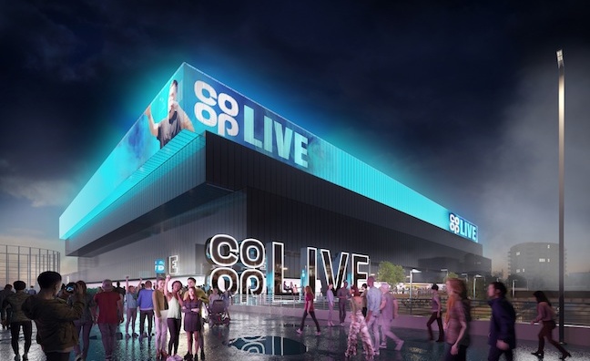 Oak View Group partners with Co-op on new Manchester arena