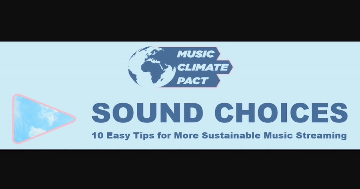 Music Climate Pact and Deezer reveal 10 tips to reduce environmental impact of streaming