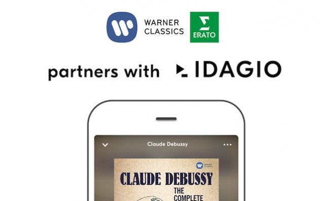 'It is a truly dedicated service for streaming classical music': Warner Classics partners with Idagio
