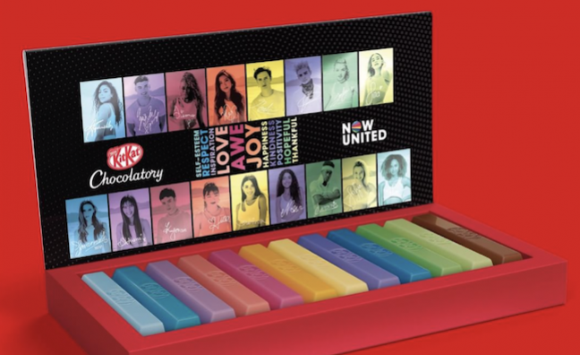 Now United team with KitKat on limited edition bar and new music