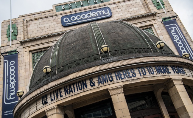 O2, Live Nation and Academy Music Group renew alliance for O2 Academy venues