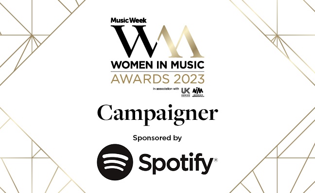 Spotify to sponsor Campaigner category at Women In Music Awards 2023