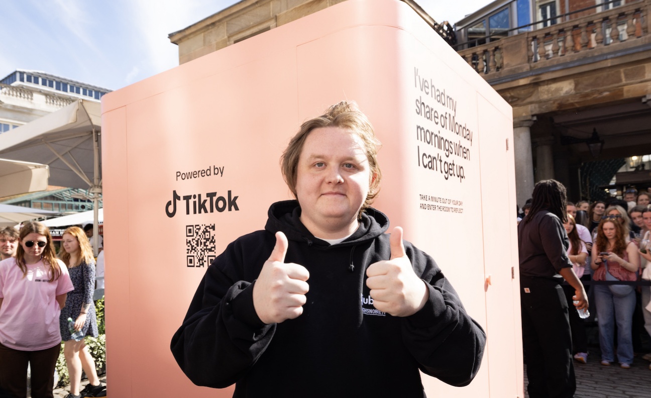 Lewis Capaldi backs TikTok wind-down feature with launch of Room To Reflect experience