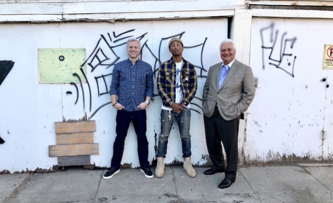 'It's incredible to think that it's now 20 years': Sony/ATV renews partnership with Pharrell Williams