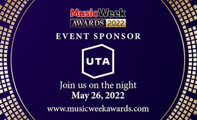 UTA unveiled as Music Week Awards 2022 event sponsor