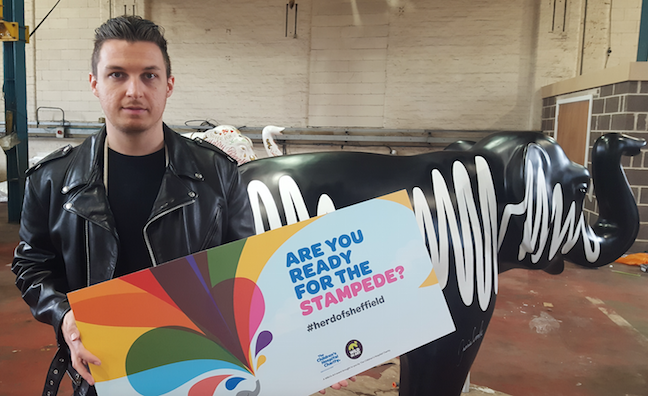 Signed Arctic Monkeys elephant statue to be auctioned for Sheffield children's hospital
