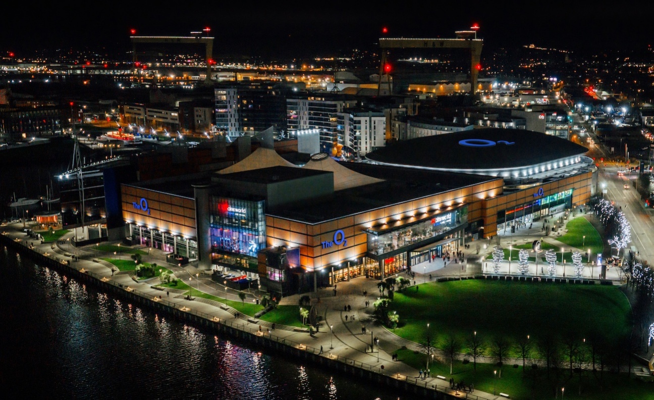 O2's venue portfolio expands with addition of Belfast's Odyssey arena