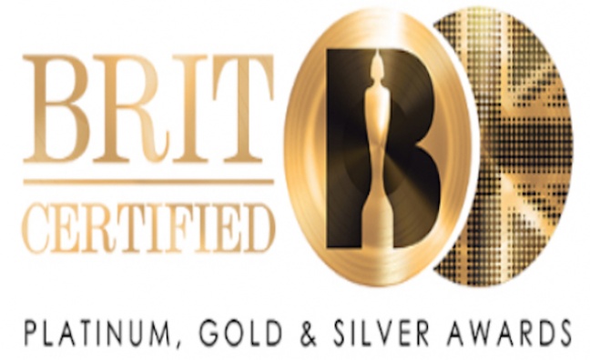 BPI rebrands platinum, gold and silver discs as BRIT Certified Awards