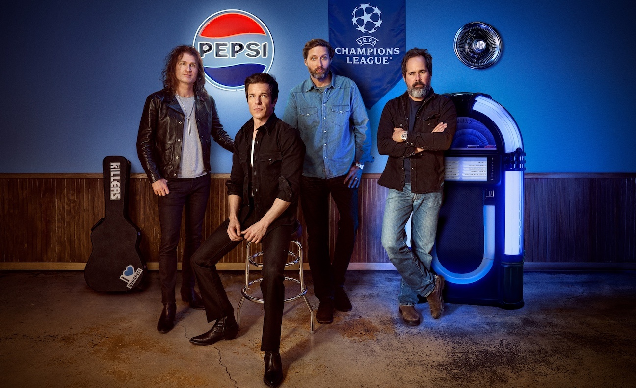The Killers to headline UEFA Champions League Final Kick Off Show presented by Pepsi
