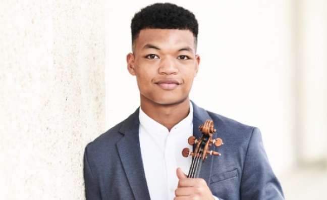 Decca Classics signs 24-year-old violinist Randall Goosby
