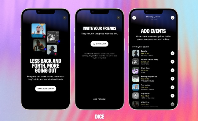 Not going out? Dice launches Groups feature to connect fans and boost concert attendance