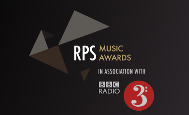 Shortlists announced for 2017 Royal Philharmonic Society Music Awards