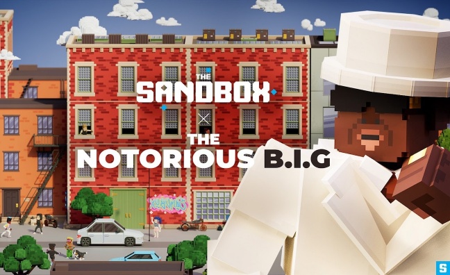 The Sandbox and Warner Music launch Breakin' B.I.G. hip-hop gaming experience