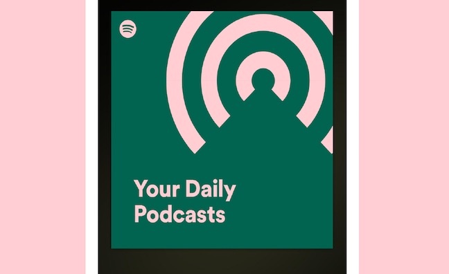 Spotify makes podcast push with personalised playlist 