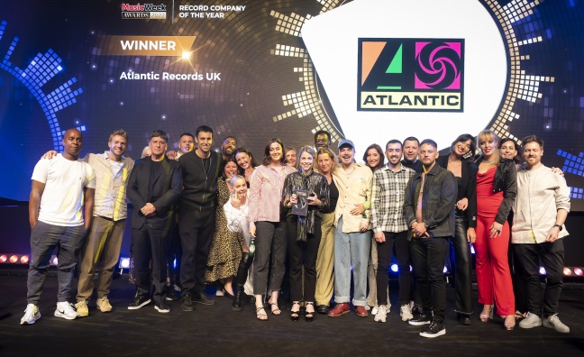 Atlantic Records' leadership team on their Music Week Awards triumph