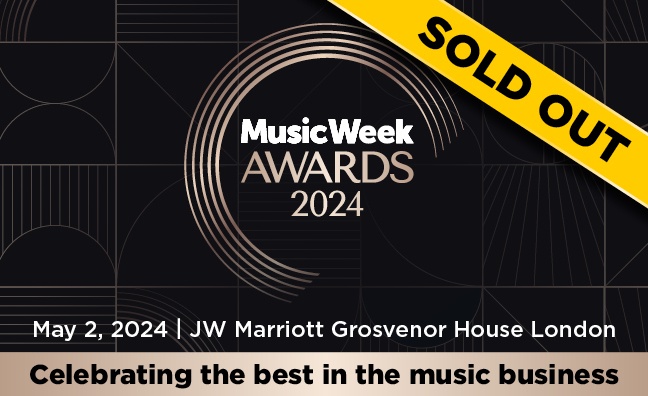 Music Week Awards 2024 is sold out!