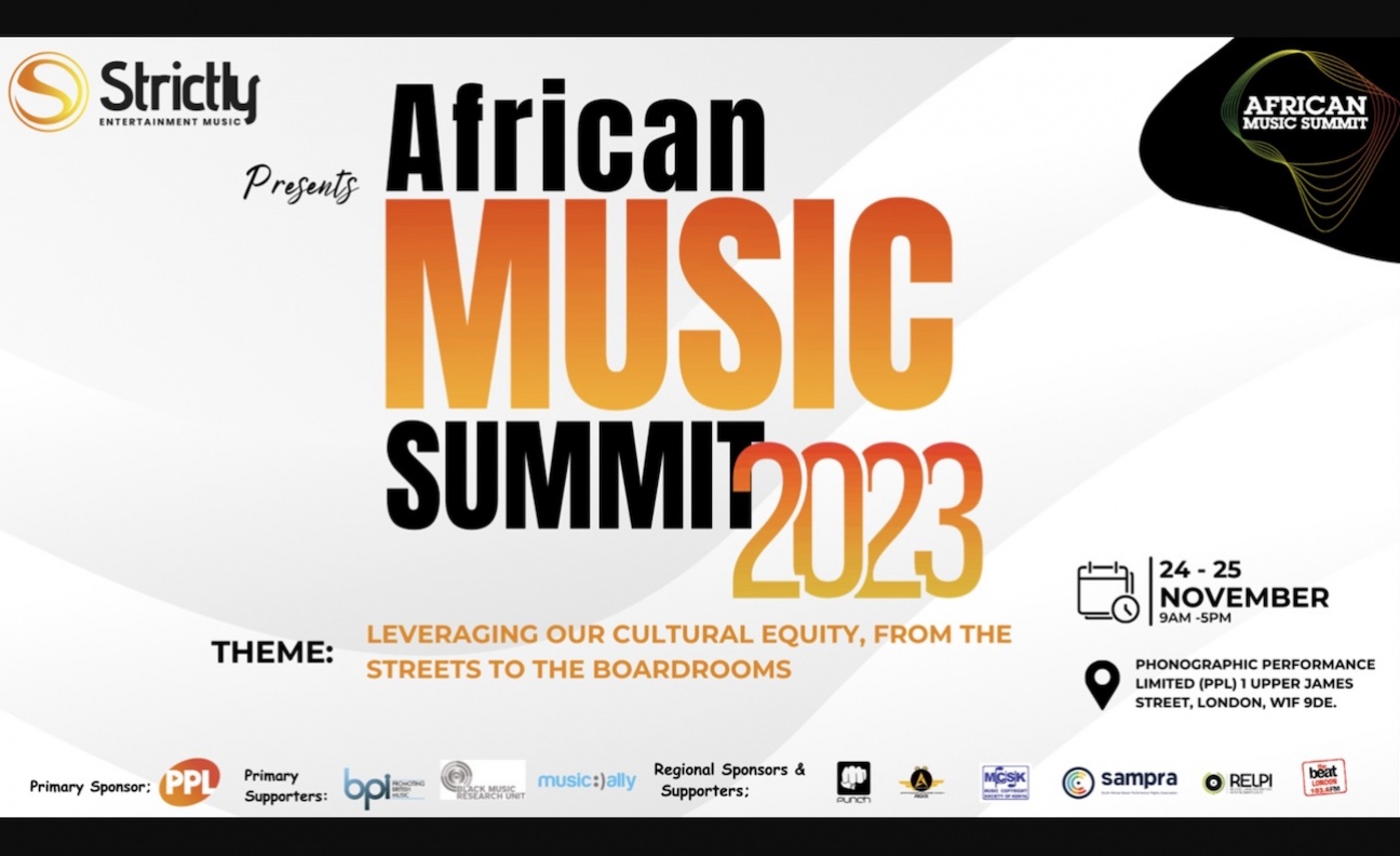 African Music Summit heads to London for two-day event ahead of 2024 BPI trade mission