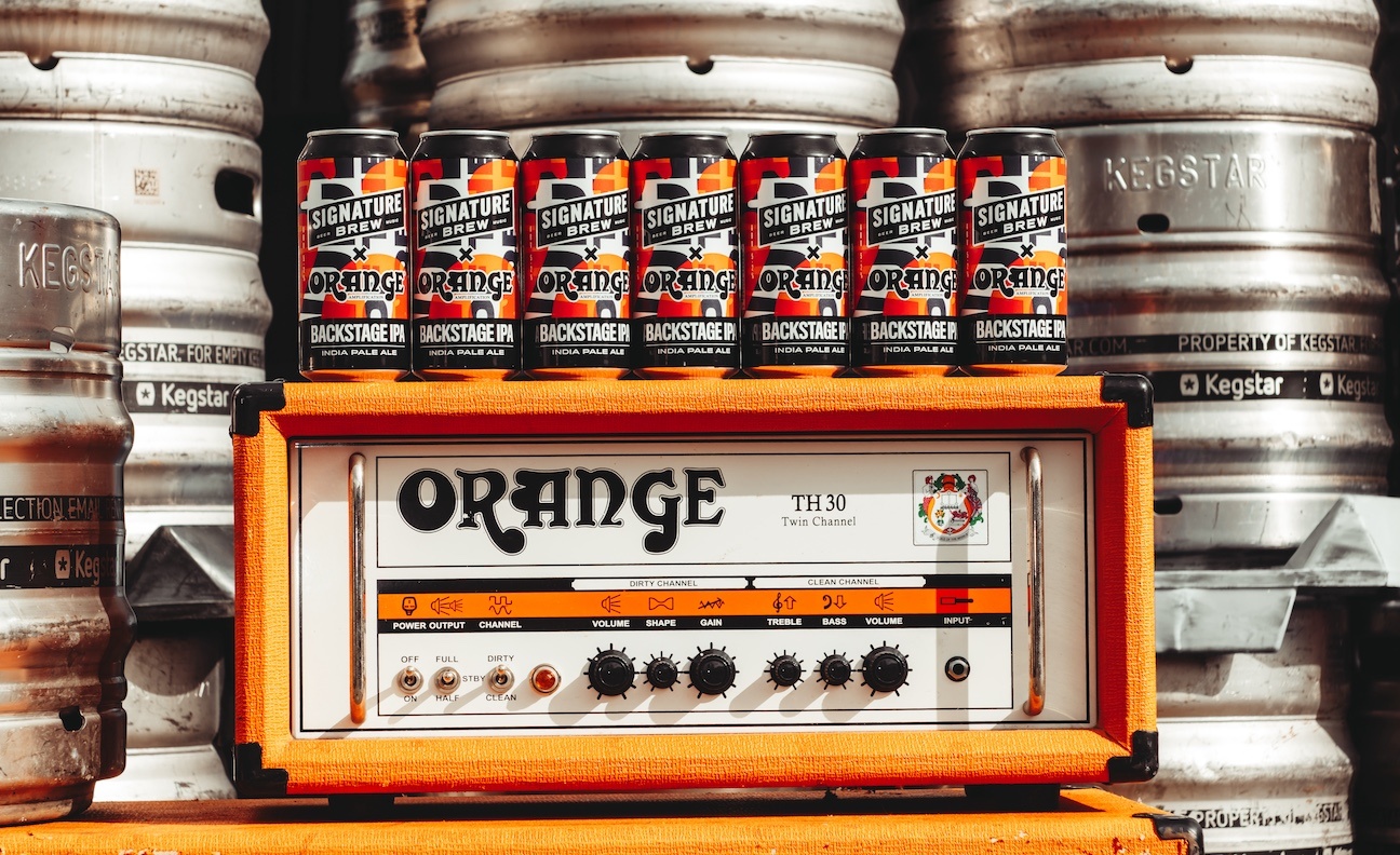 Signature Brew teams up with Orange Amps on IPA to raise funds for Featured Artists Coalition