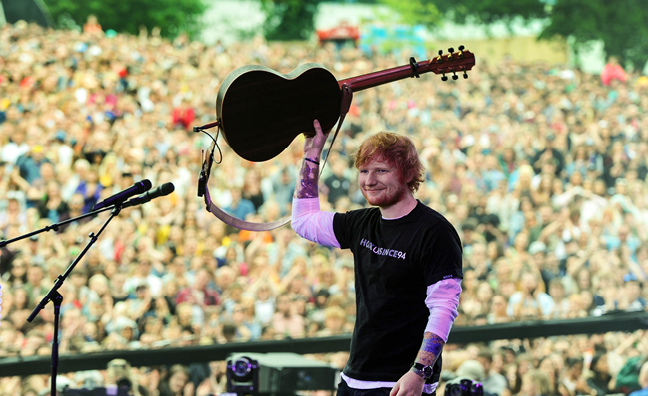Ed Sheeran sets global touring record