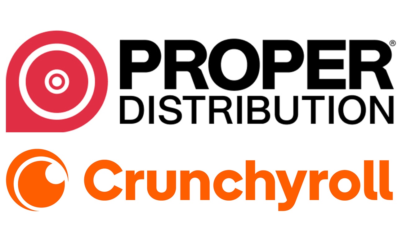 Proper Music Distribution signs home entertainment deal with global anime brand Crunchyroll