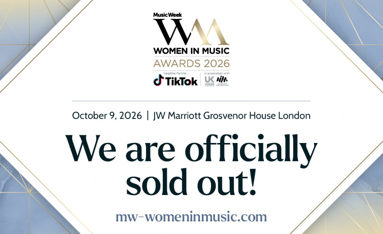 Women In Music Awards 2026 tables sold out!