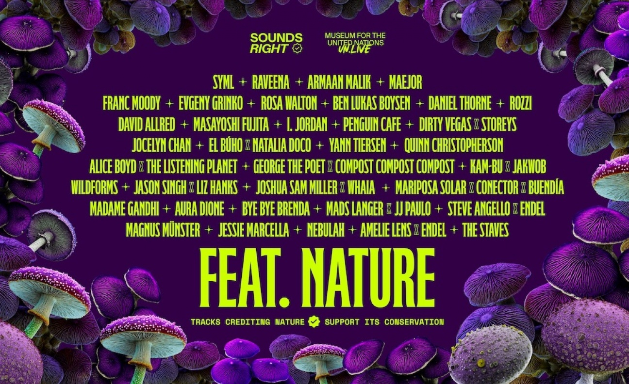 More than 30 artists release new music with Nature for Earth Day 2025
