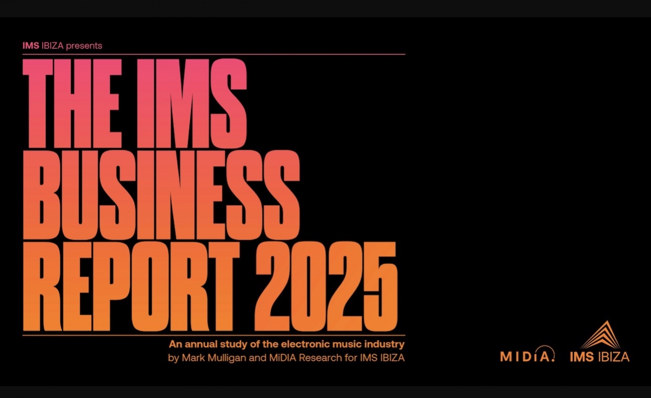 IMS Business Report 2025: Global electronic music industry valued at $12.9 billion