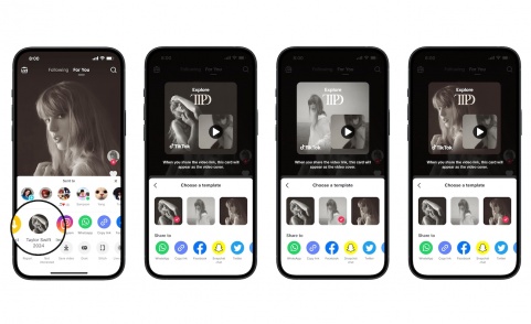 Taylor Swift teams with TikTok on The Tortured Poets Department in-app experience
