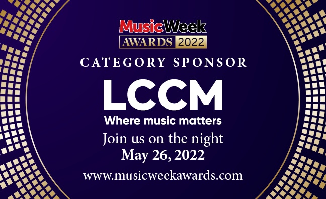 LCCM partners with Music Week Awards 2022
